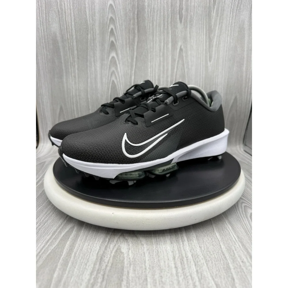 Nike Air Zoom Infinity Tour 2 Mens Size 10 Black White Golf Shoes FD0217-002 NEW